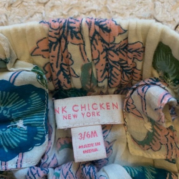 Pink Chicken Jumper 3-6M - Picture 2 of 3